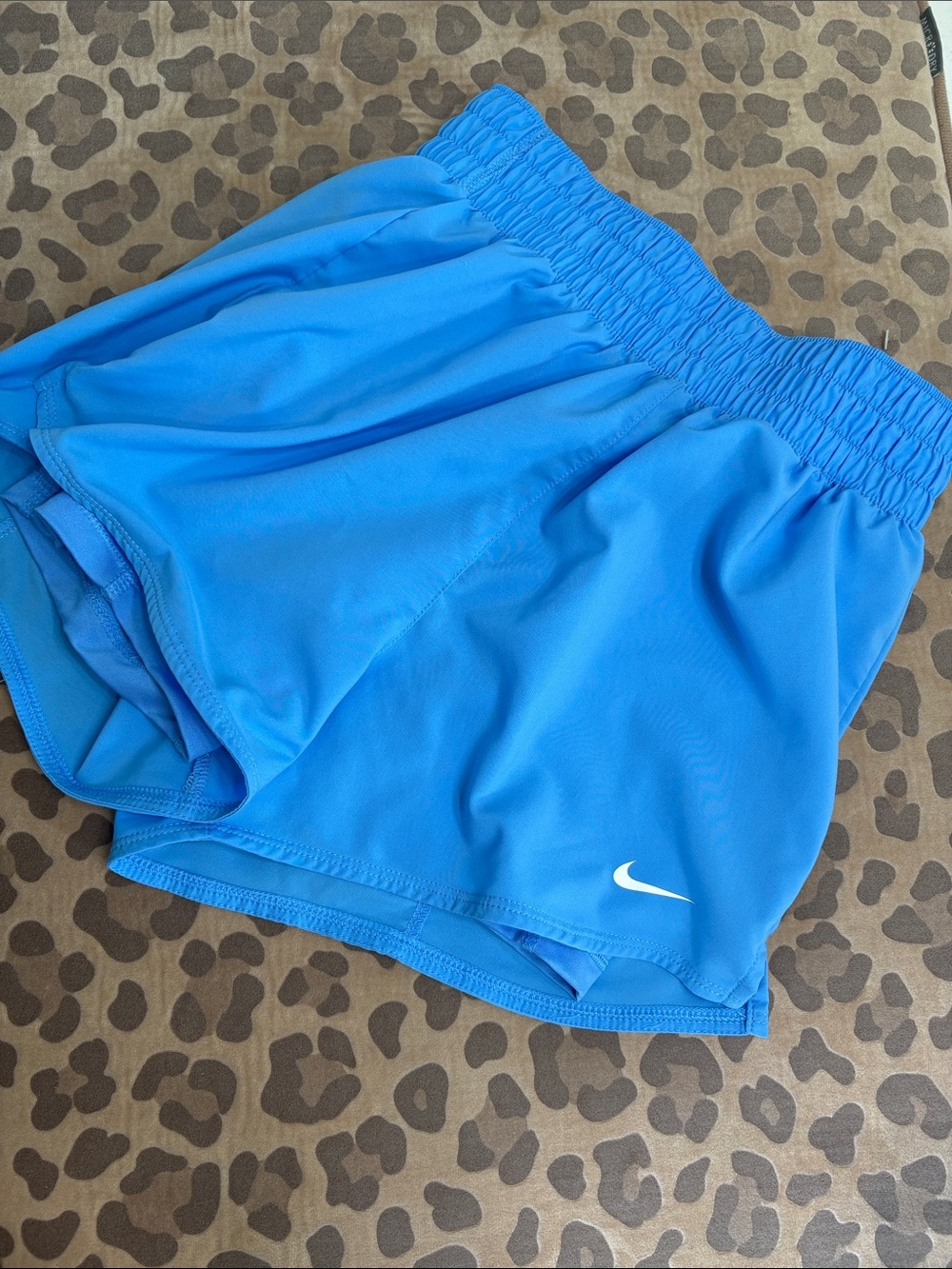 Nike Bright Blue Women's Athletic Running Shorts